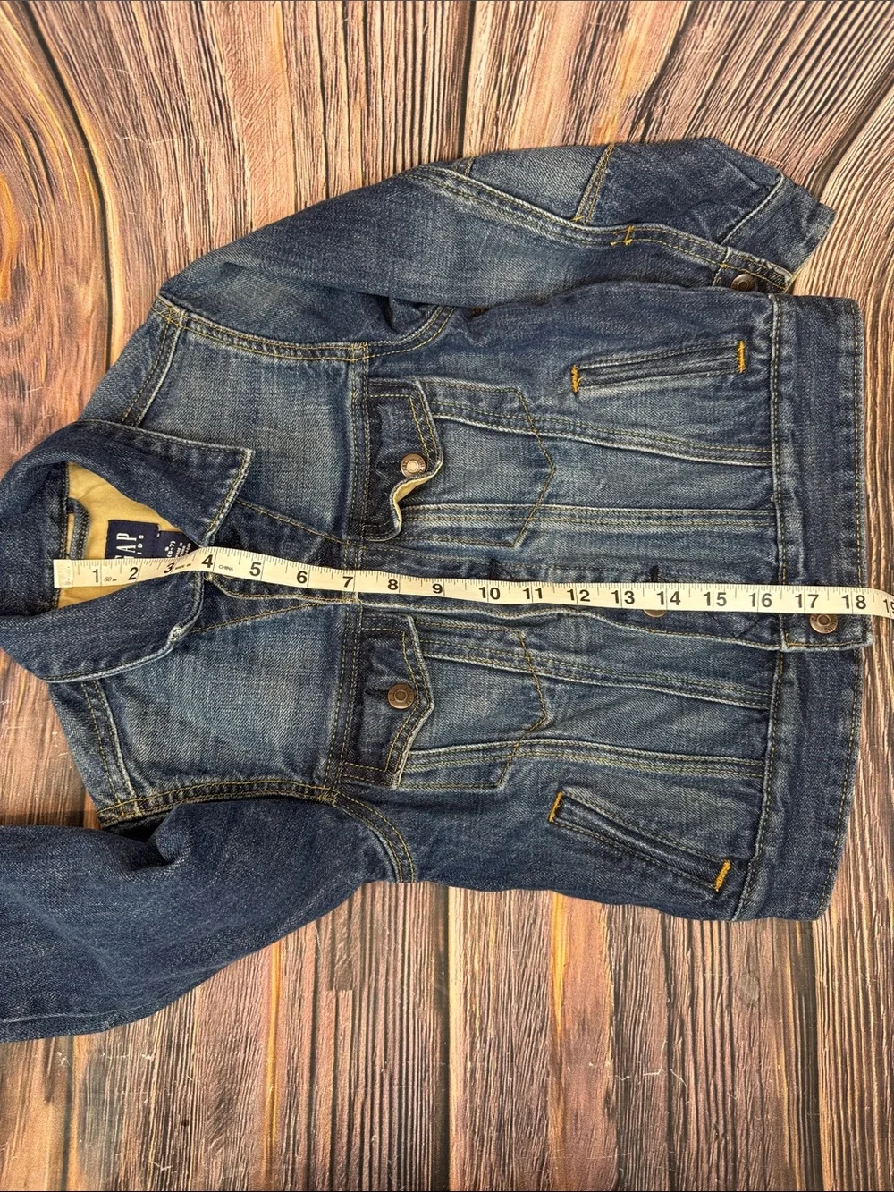 GAP Faded Indigo Denim Jacket